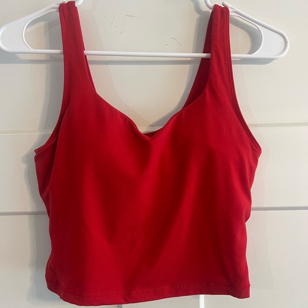 Rae Mode Tank, Size S 4/6, Red Hot 🥵
